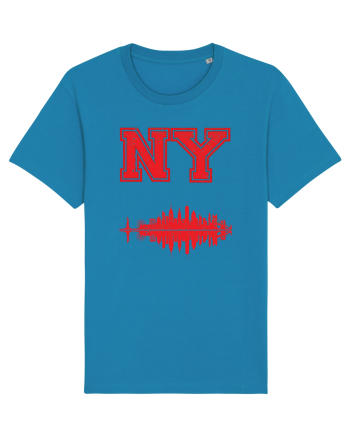 Retro Vintage New York College Jersey Azur