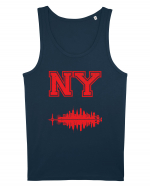 Retro Vintage New York College Jersey Maiou Bărbat Runs