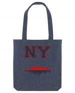 Retro Vintage New York College Jersey Sacoșă textilă
