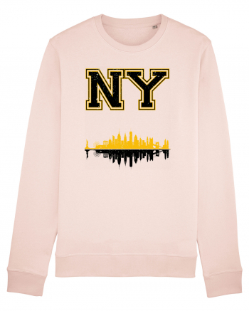 Retro Vintage New York College Jersey Candy Pink