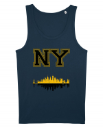 Retro Vintage New York College Jersey Maiou Bărbat Runs