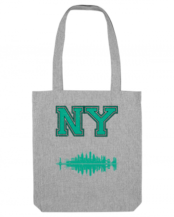 Retro Vintage New York College Jersey Heather Grey