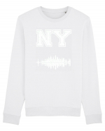 Retro Vintage New York College Jersey Bluză mânecă lungă Unisex Rise