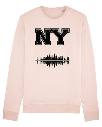 Retro Vintage New York College Jersey Candy Pink