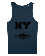 Retro Vintage New York College Jersey Maiou Bărbat Runs