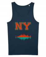 Retro Vintage New York College Jersey Maiou Bărbat Runs