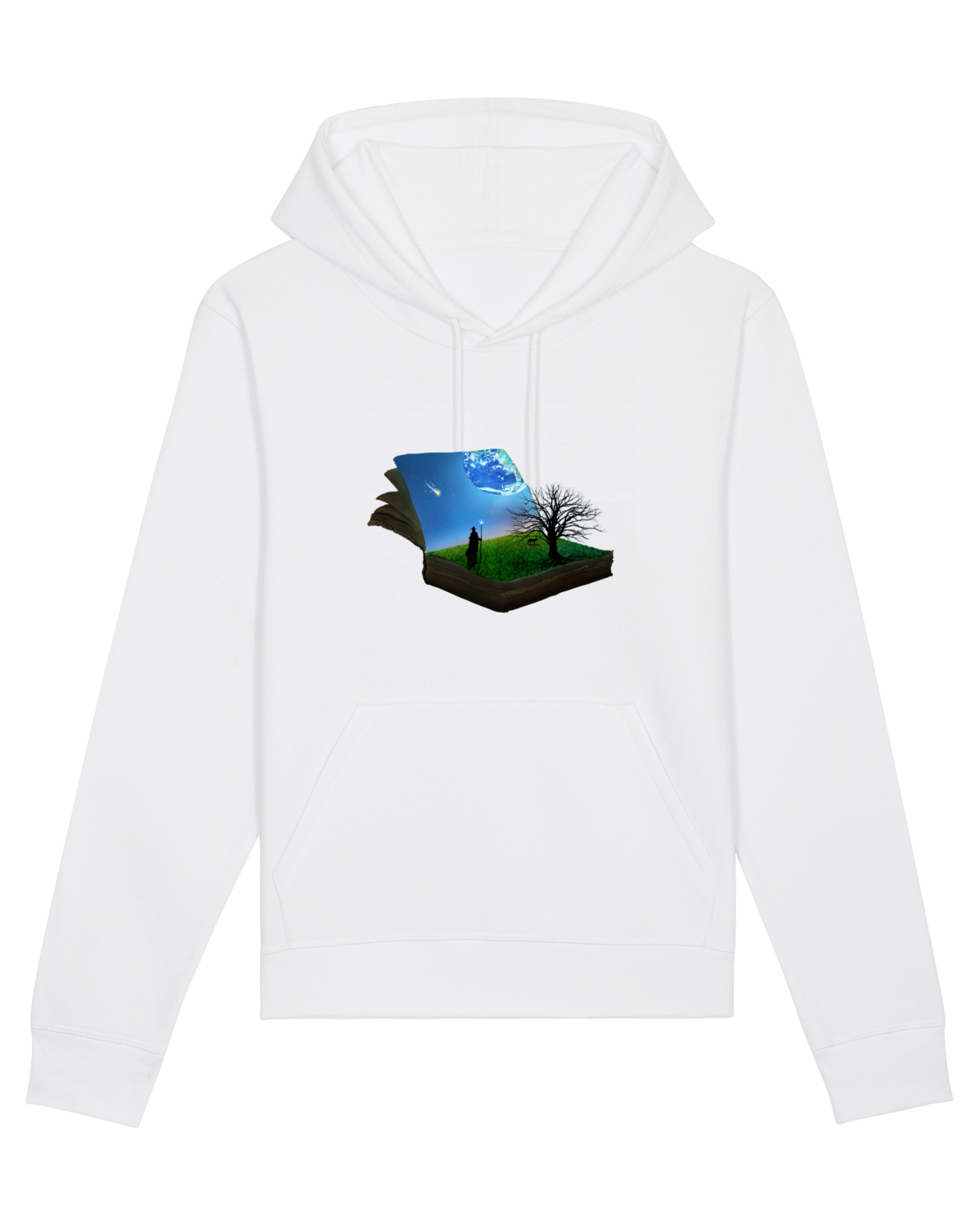 Hanorac Unisex Drummer White