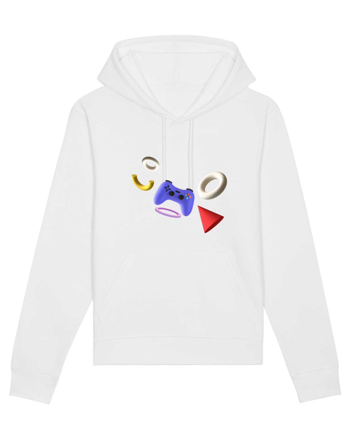 Hanorac Unisex Drummer White