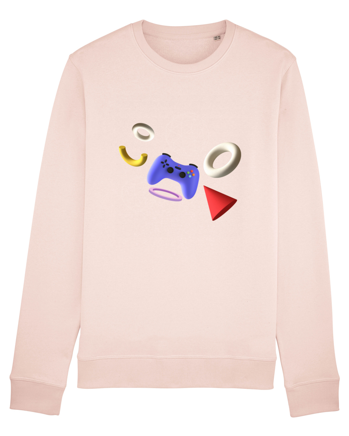 Bluză mânecă lungă Unisex Rise Candy Pink
