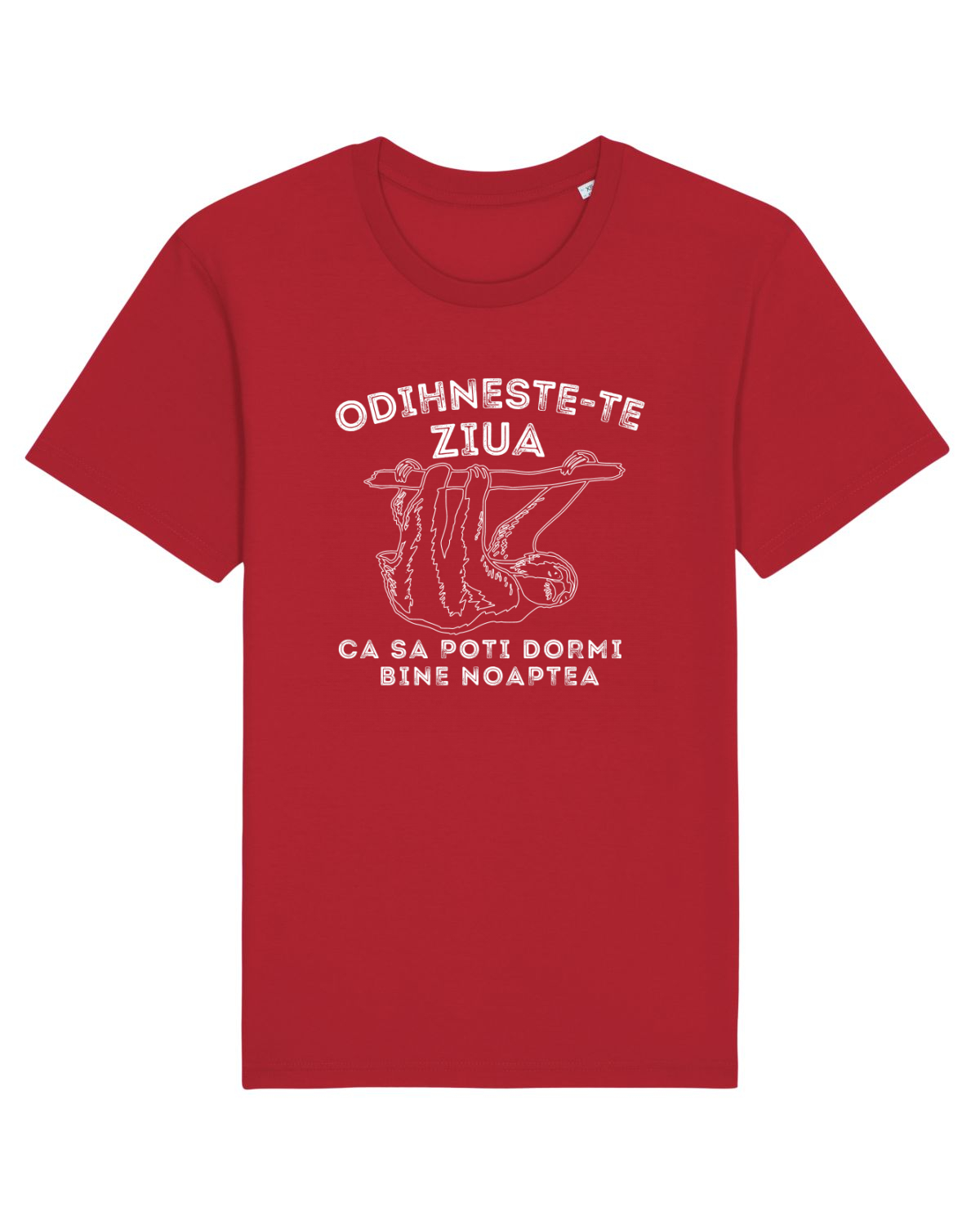 Tricou mânecă scurtă Unisex Rocker Red