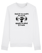Dacă îți vine cheful de muncă așază-te până îți trece Bluză mânecă lungă Unisex Rise