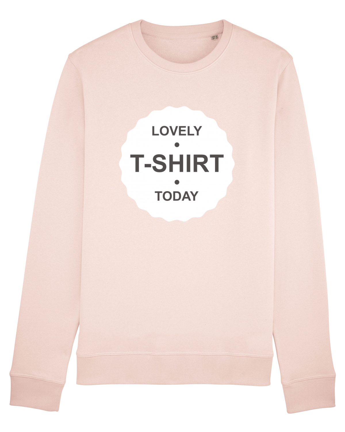 Bluză mânecă lungă Unisex Rise Candy Pink
