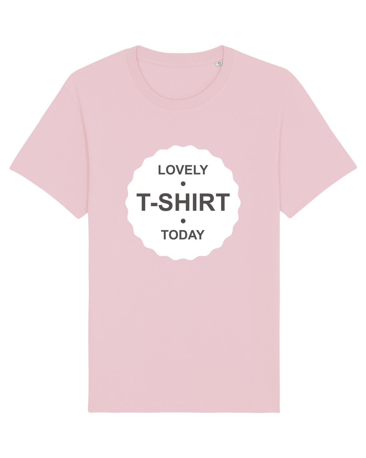 Tricou mânecă scurtă Unisex Rocker Cotton Pink