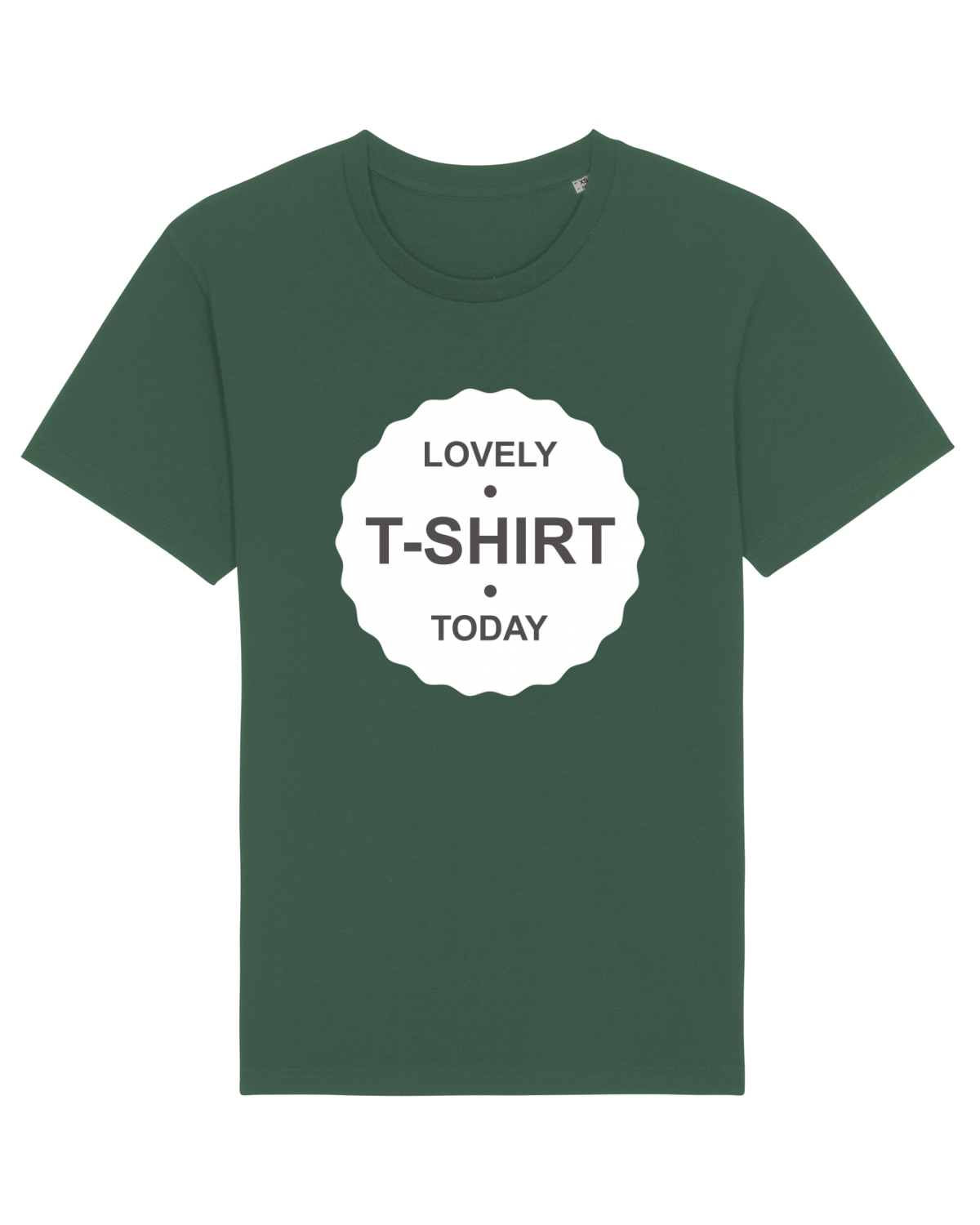 Tricou mânecă scurtă Unisex Rocker Bottle Green