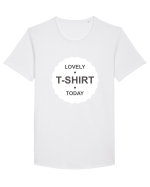 Lovely T-shirt Tricou mânecă scurtă guler larg Bărbat Skater