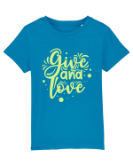 Give and Love Tricou mânecă scurtă  Copii Mini Creator