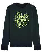 Give and Love Bluză mânecă lungă Unisex Rise