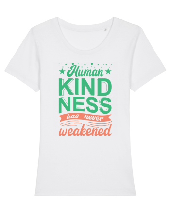 Human Kindness White