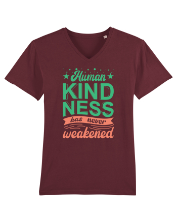 Human Kindness Burgundy