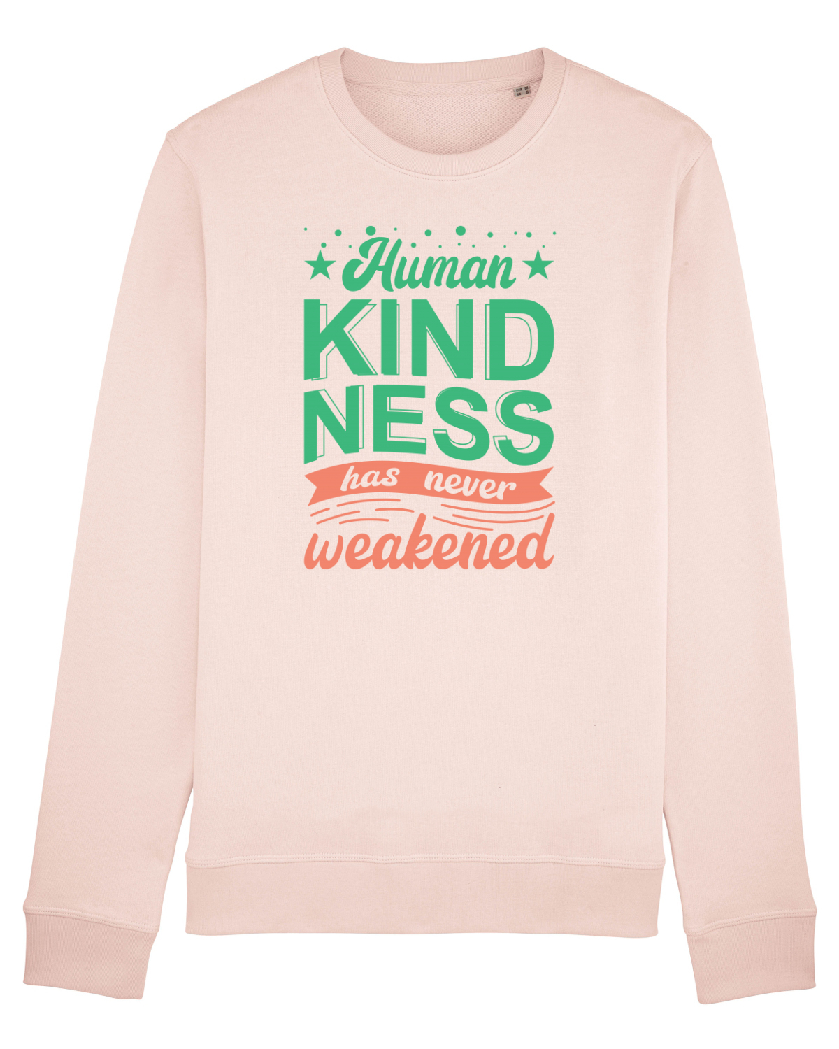 Bluză mânecă lungă Unisex Rise Candy Pink