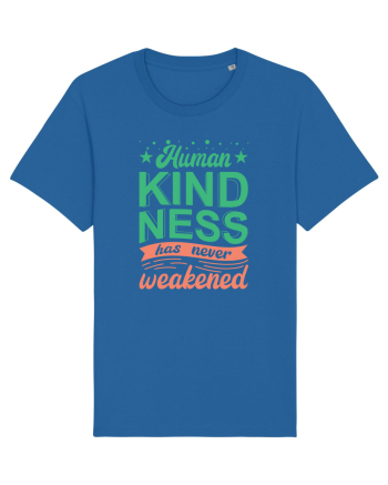 Human Kindness Royal Blue