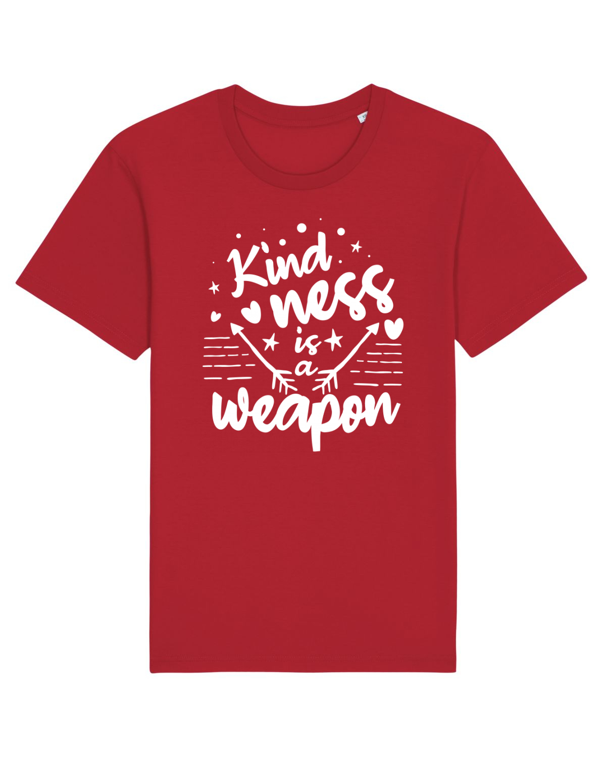 Tricou mânecă scurtă Unisex Rocker Red