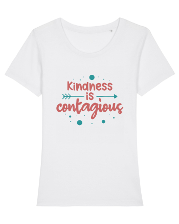 Kindness is Contagious White