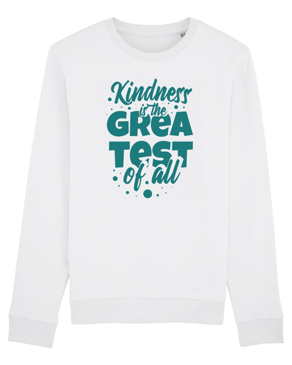 Bluză mânecă lungă Unisex Rise White