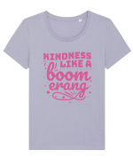 Kindness Like a Boomerang Tricou mânecă scurtă guler larg fitted Damă Expresser