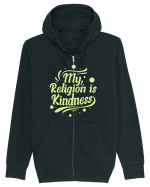 My Religion is Kindness Hanorac cu fermoar Unisex Connector