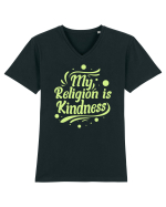My Religion is Kindness Tricou mânecă scurtă guler V Bărbat Presenter