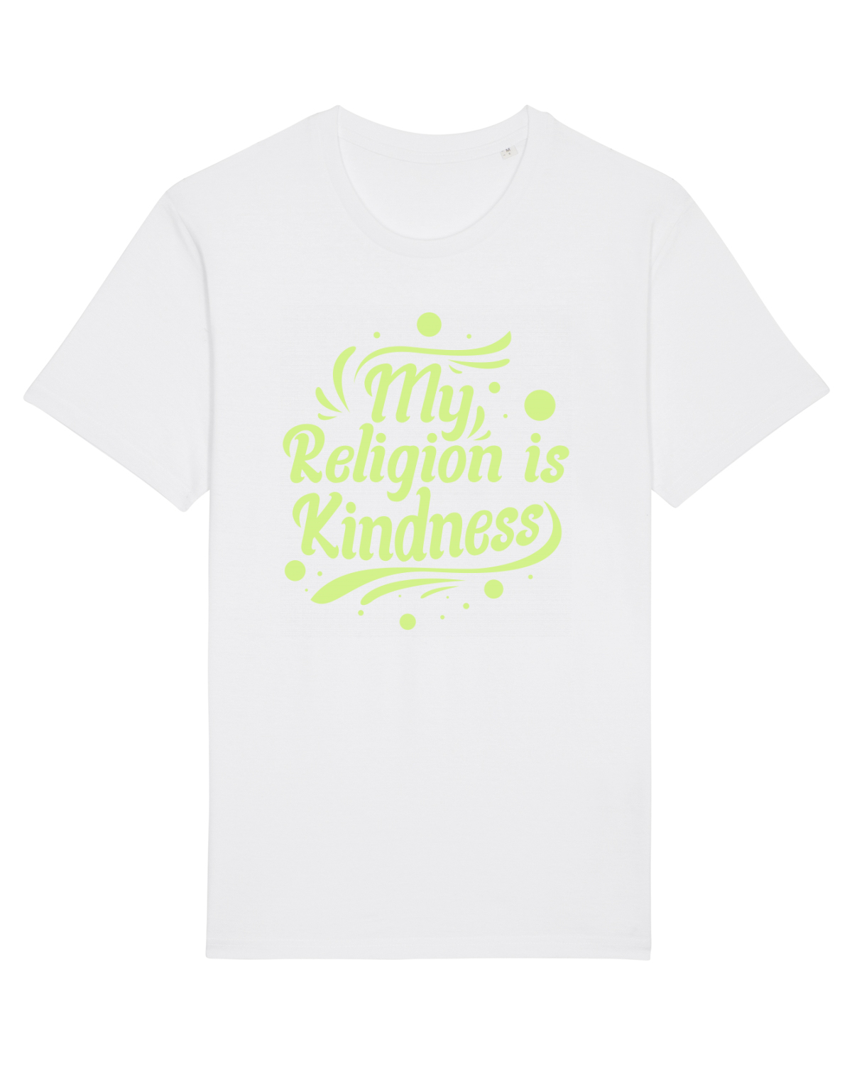 Tricou mânecă scurtă Unisex Rocker White