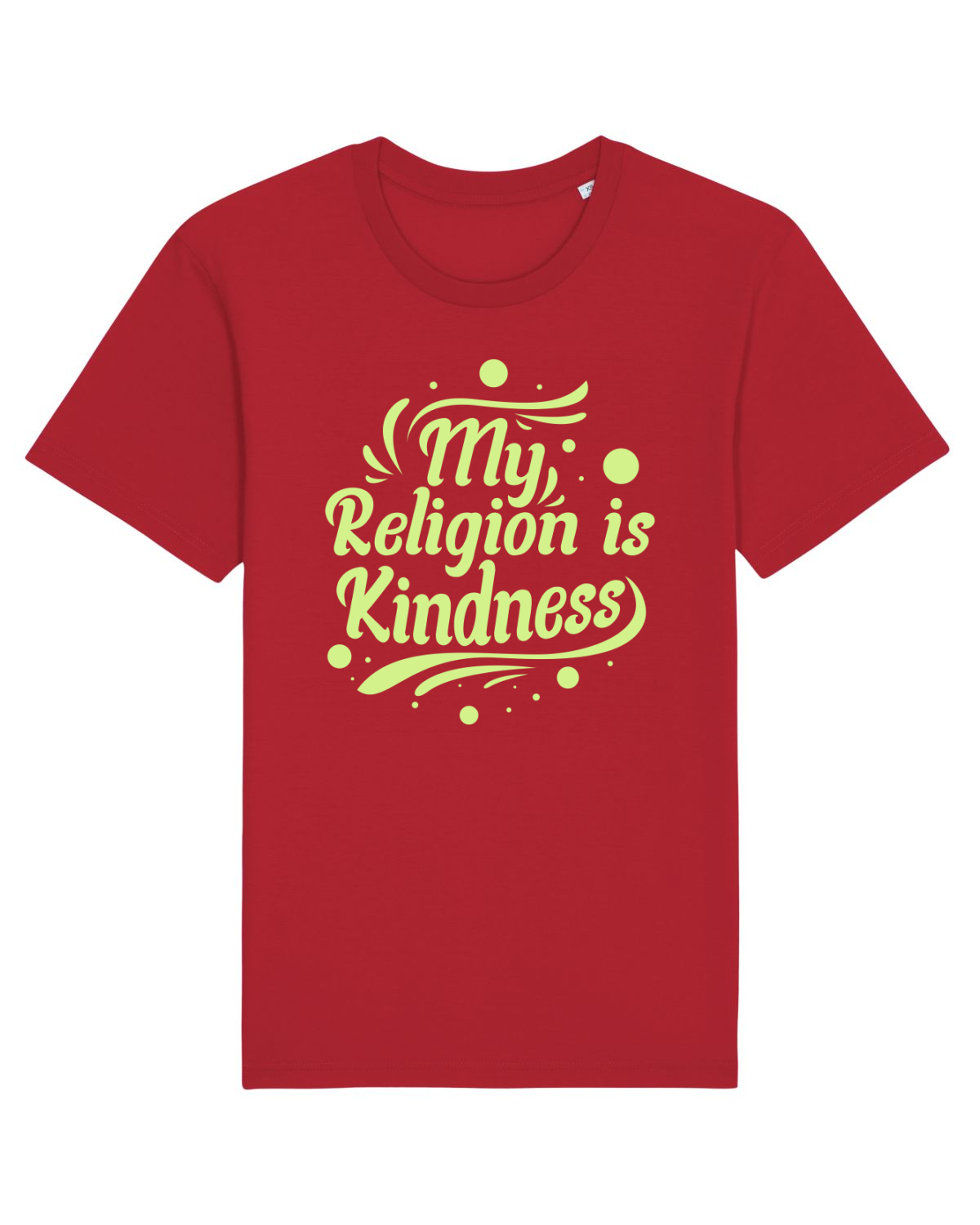 Tricou mânecă scurtă Unisex Rocker Red