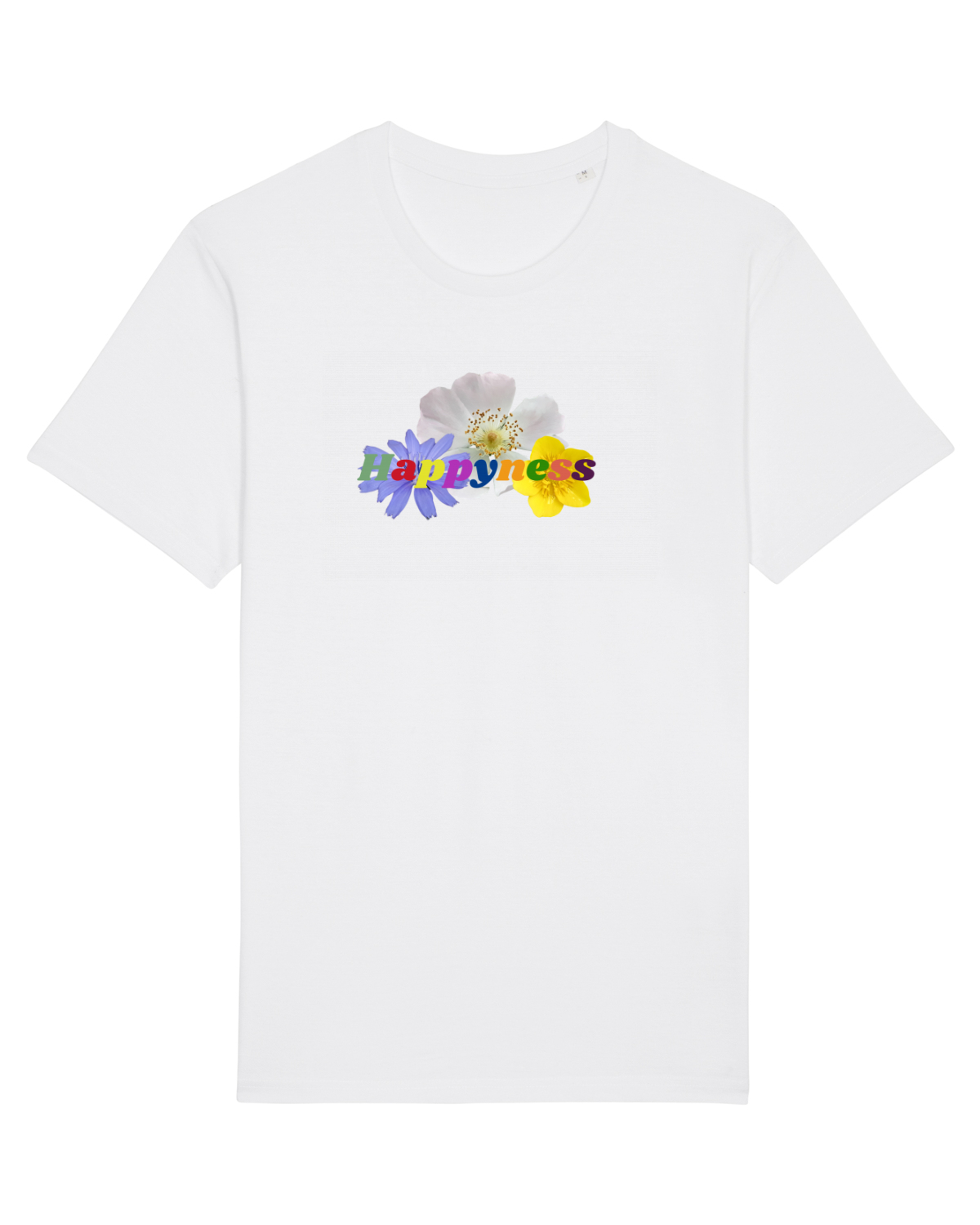 Tricou mânecă scurtă Unisex Rocker White