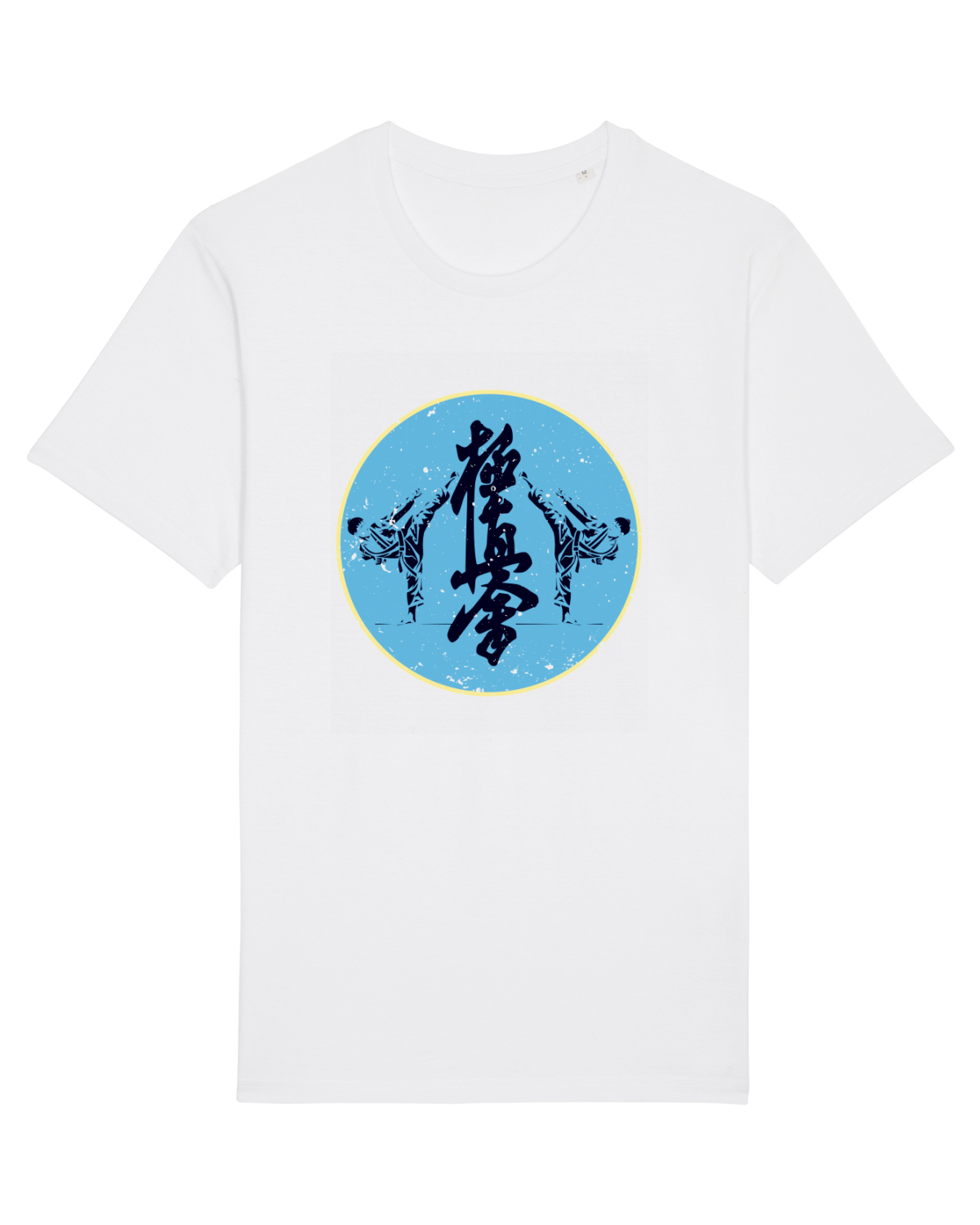 Tricou mânecă scurtă Unisex Rocker White