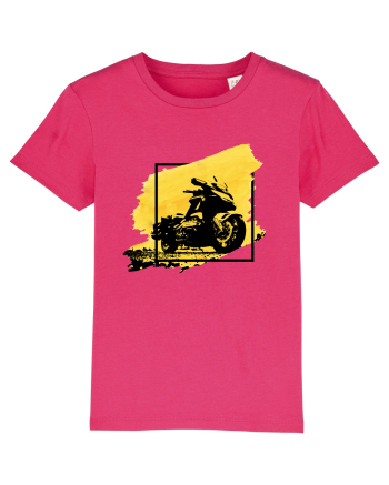 Golden Motorcycle Raspberry
