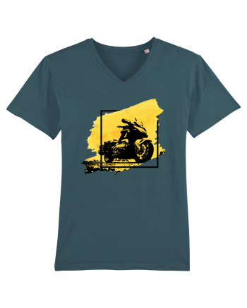 Golden Motorcycle Stargazer