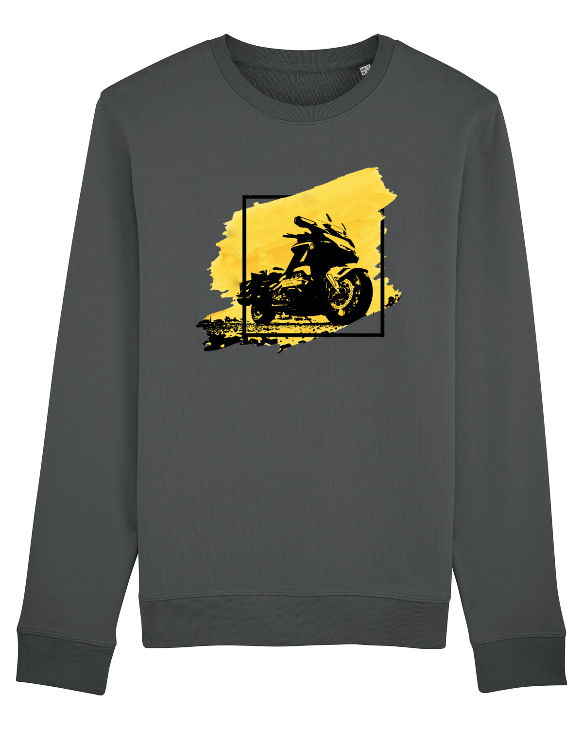 Bluză mânecă lungă Unisex Rise Anthracite