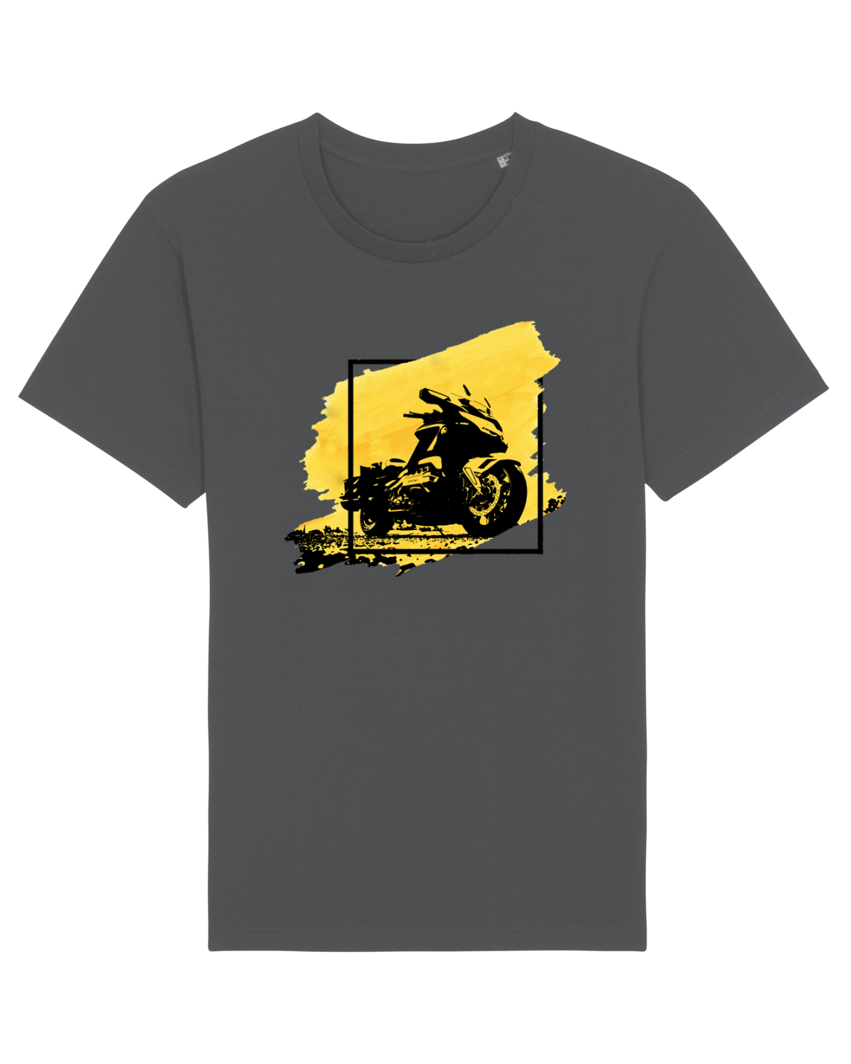 Tricou mânecă scurtă Unisex Rocker Anthracite