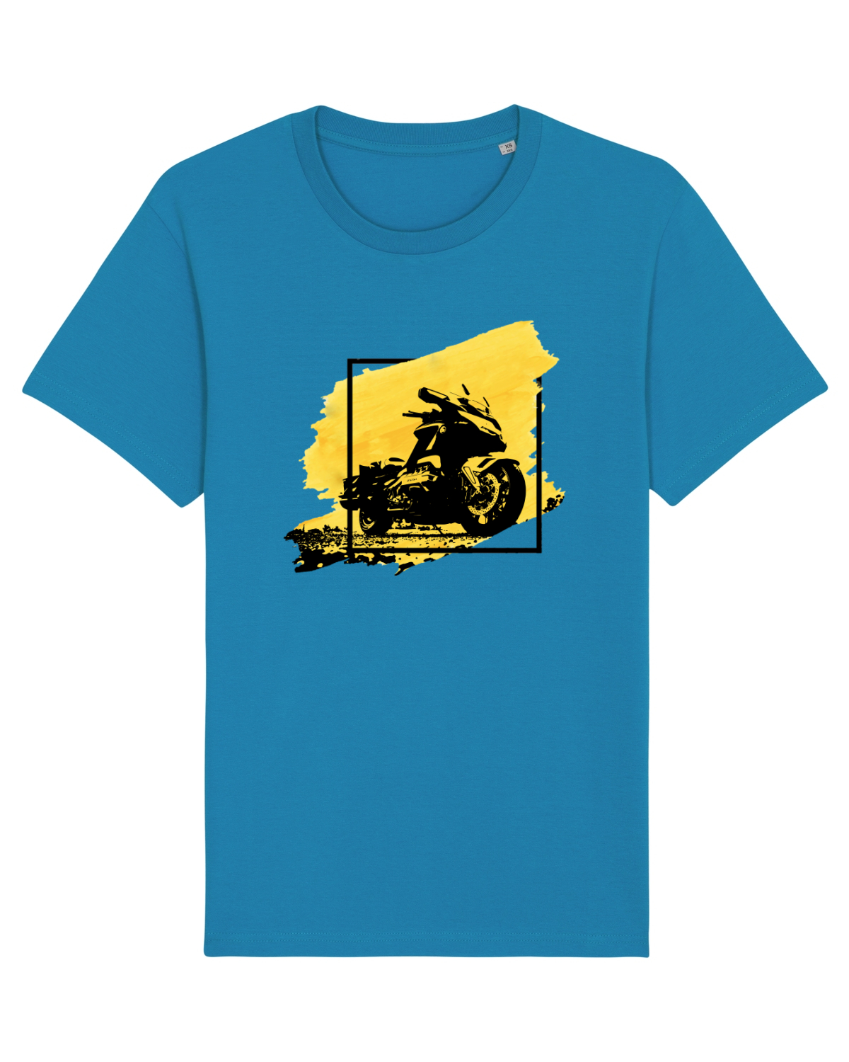 Tricou mânecă scurtă Unisex Rocker Azur