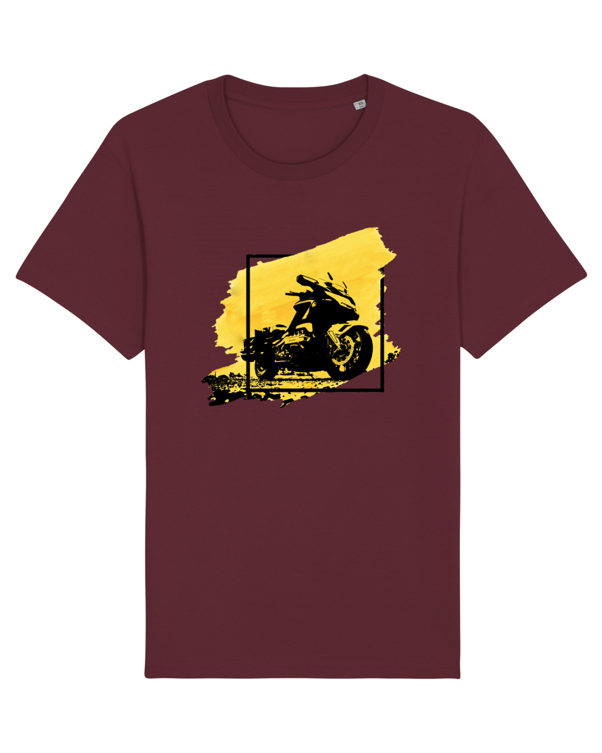 Tricou mânecă scurtă Unisex Rocker Burgundy