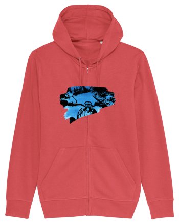 Motorcycle ride Carmine Red