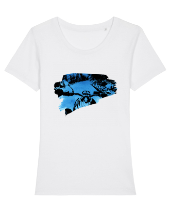 Motorcycle ride White