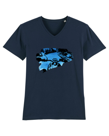 Motorcycle ride French Navy