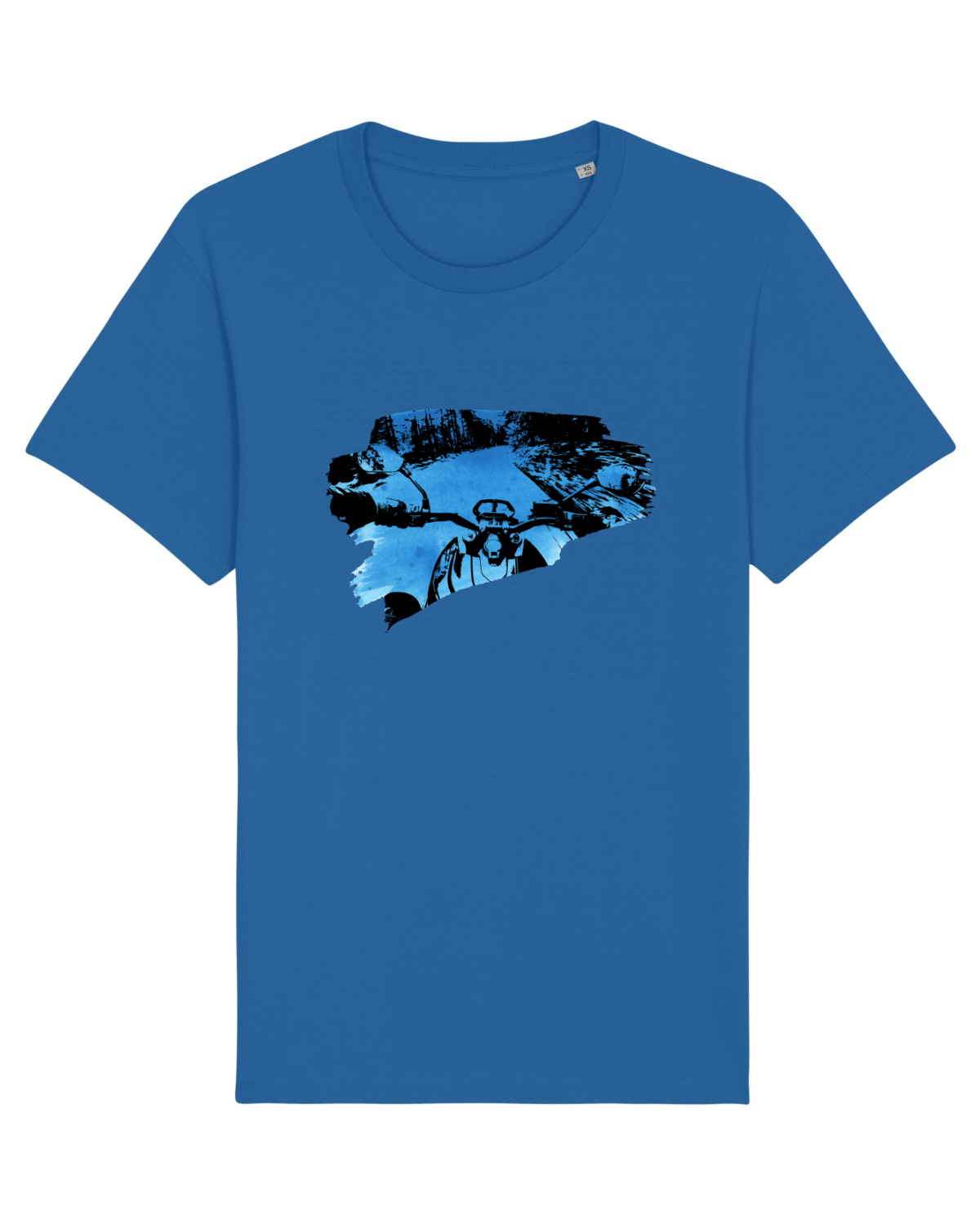 Tricou mânecă scurtă Unisex Rocker Royal Blue