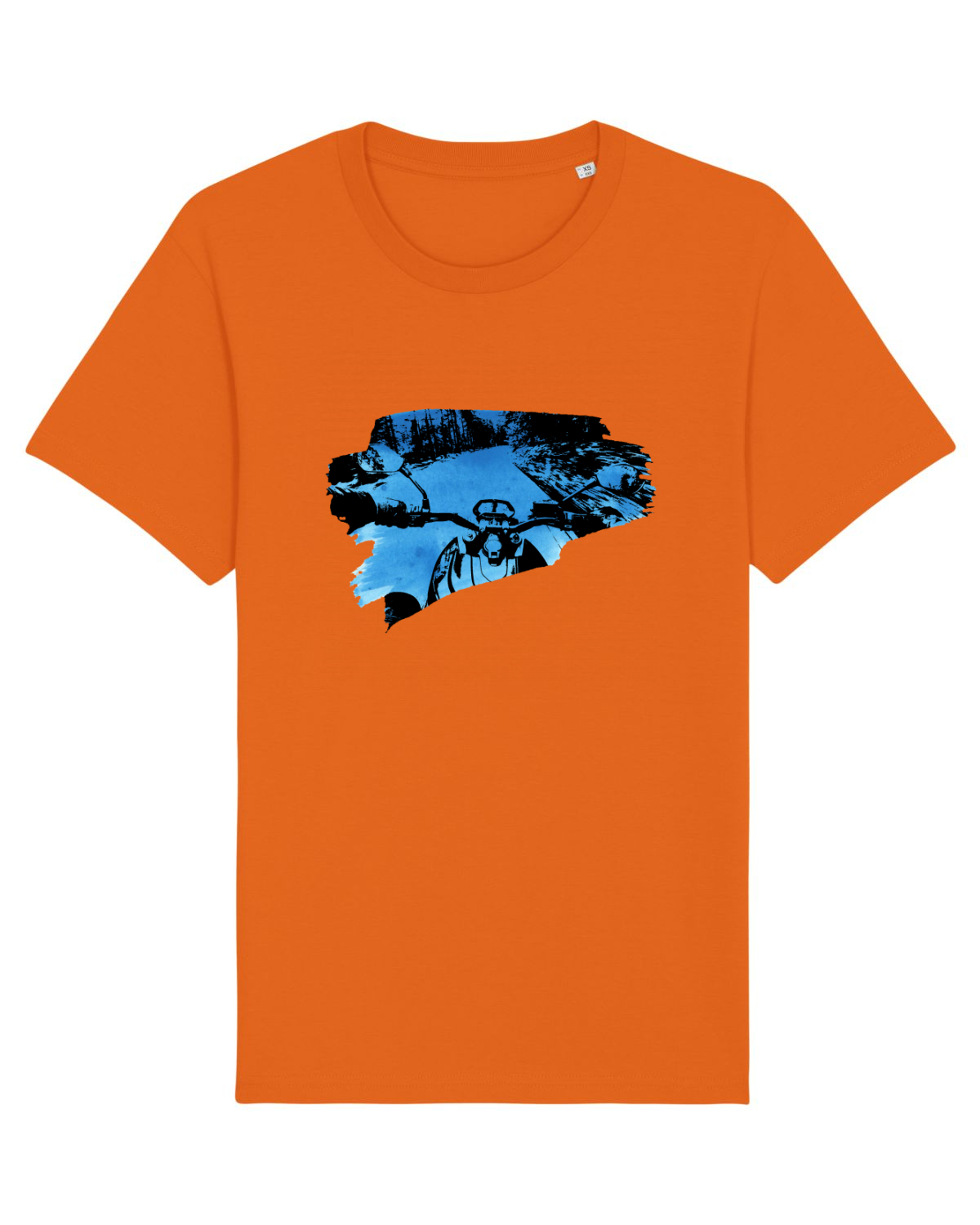 Tricou mânecă scurtă Unisex Rocker Bright Orange
