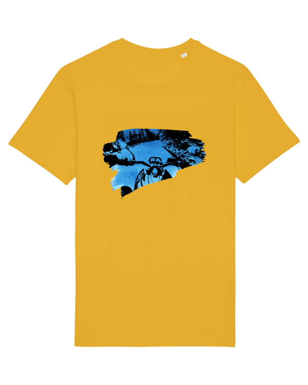 Tricou mânecă scurtă Unisex Rocker Spectra Yellow