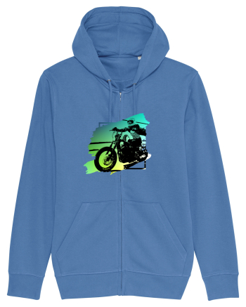 Motorcycle ride 2 Bright Blue