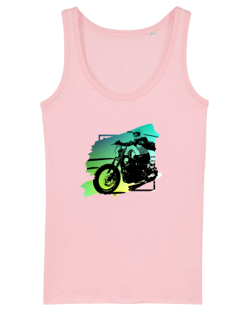 Motorcycle ride 2 Cotton Pink