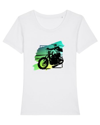 Motorcycle ride 2 White